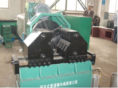 Axial Pipe End Beveling Machine