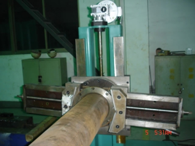 Slip-On Flange and Pipe Fast Fitting-Up Machine